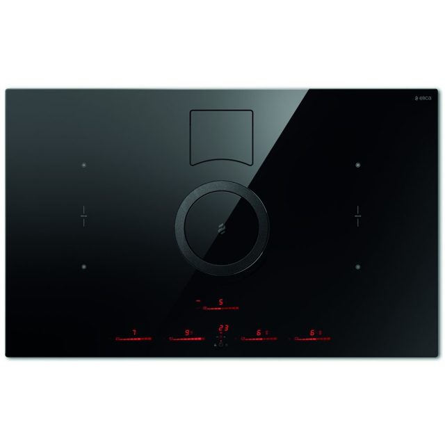 Elica 83cm Nikolatesla Switch Recirculation Venting Induction Hob NT-SWITCH-BLK-RC Black