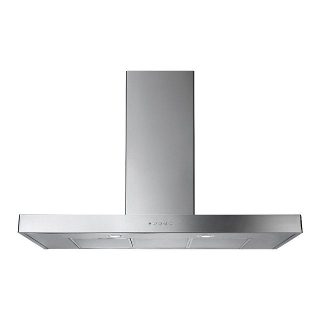 Rangemaster 90cm Flat Chimney Hood UHDF90SS/ Stainless Steel