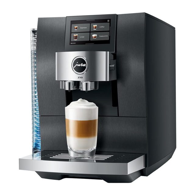 Jura Z10 Freestanding Fully Automatic Bean To Cup Coffee Machine 15703 Aluminium Black