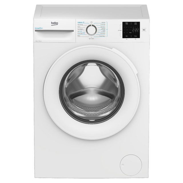 Beko 8kg Washing Machine 1400rpm BMN3WT3841W White