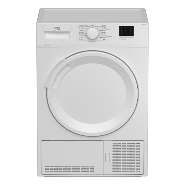 Beko 8kg Condenser Dryer DTLCE80041W White