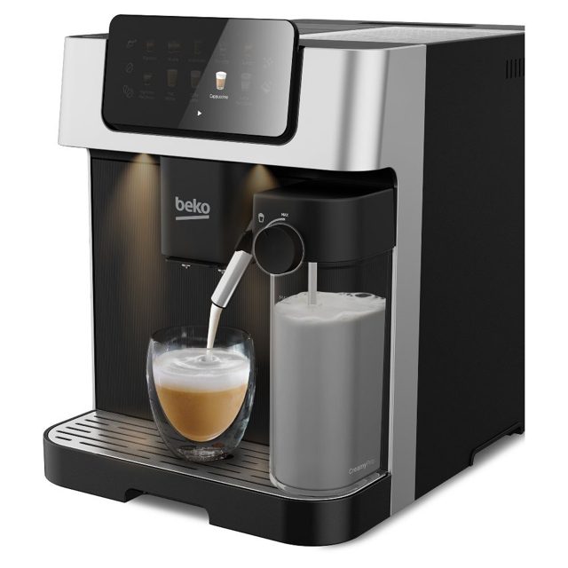Beko Freestanding Fully Automatic Bean To Cup Coffee Machine CEG7304X Stainless Steel