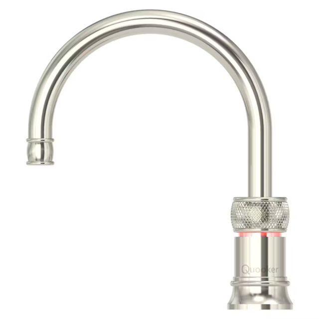 Quooker Combi+ Classic Nordic Round Boiling Water Tap COMBI+ CLASSIC NORDIC ROUND NICKEL CNSRNIC Nickel