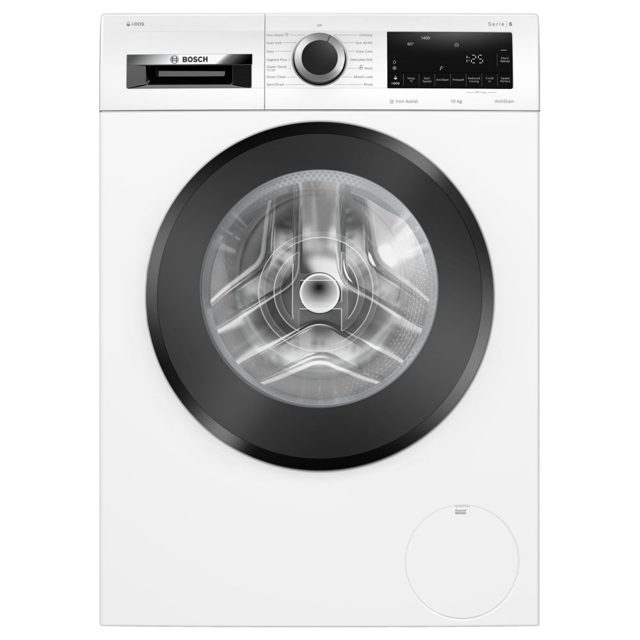 Bosch 10kg Series 6 i-Dos Washing Machine 1400rpm WGG254F0GB White