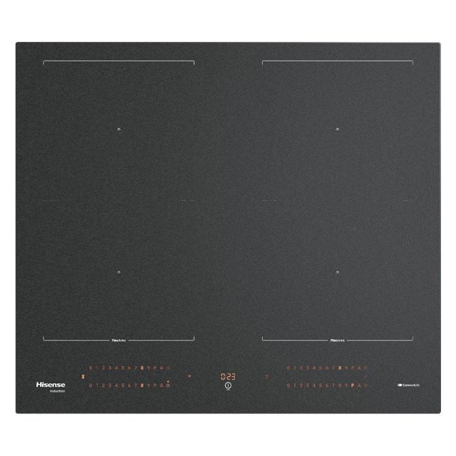 Hisense 60cm 4 Zone AntiScratch Area Flex Induction Hob HI6443SRWF Black
