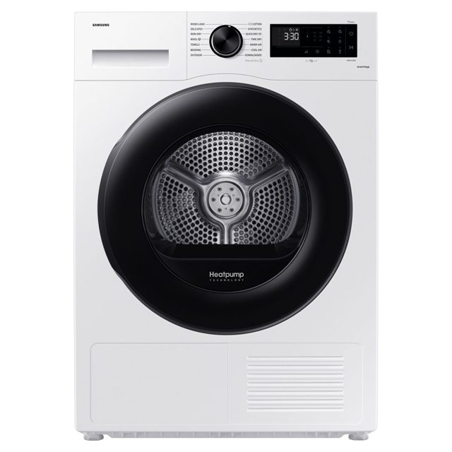 Samsung 9kg Series 5 Heat Pump Condenser Tumble Dryer DV90CGC0A0AEEU White