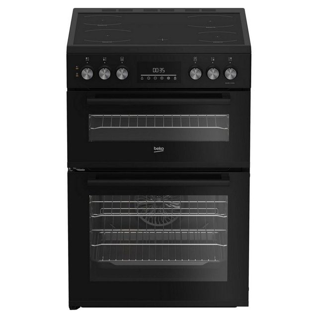 Beko 60cm Freestanding Ceramic Cooker EDC6731K Black