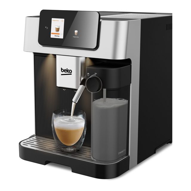Beko Freestanding Fully Automatic Bean To Cup Coffee Machine CEG7348X Silver