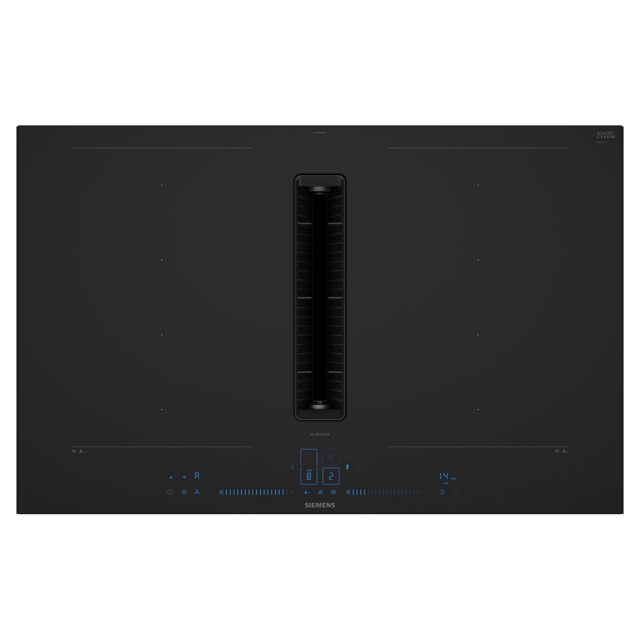 Siemens IQ-700 80cm Air Venting Induction Hob EX87BNX68E Matte Black