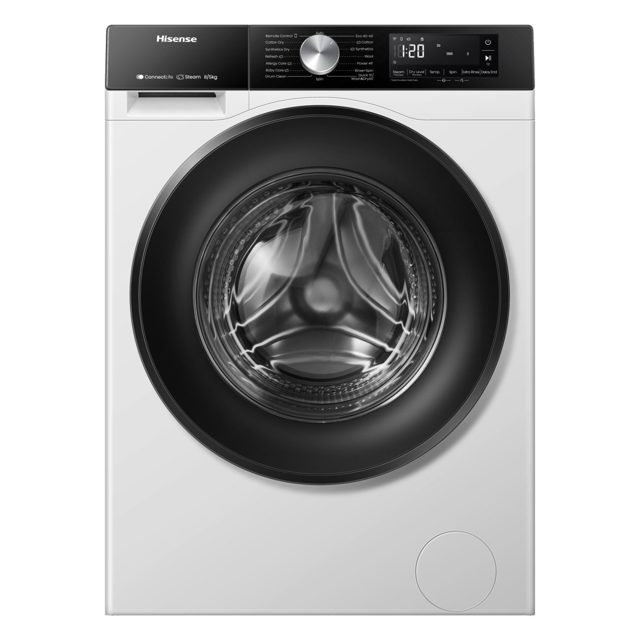 Hisense 8kg/5kg 3S Series WiFi-Enabled Washer Dryer WD3S8043BW3 White