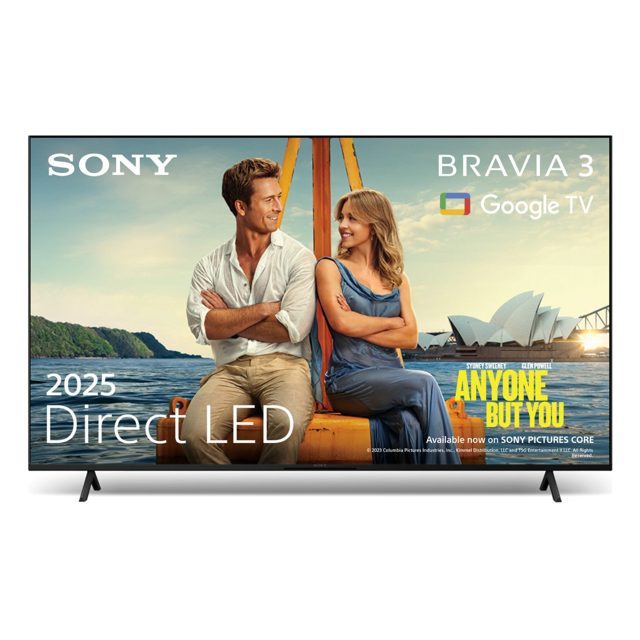 Sony 75 4K BRAVIA 3 LED HDR Smart TV K75S38B Black