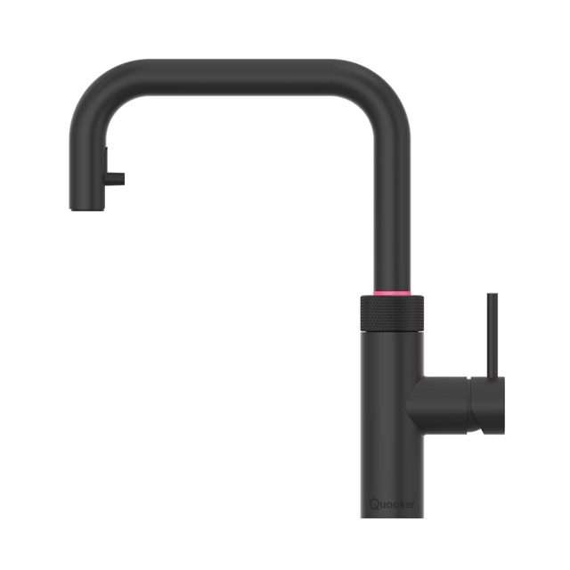 Quooker Combi Flex Square Boiling Water Tap COMBI 2.2 FLEX SQUARE BLK FXSBLK Black