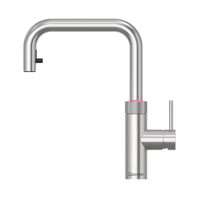 Quooker Combi Flex Square Boiling Water Tap COMBI 2.2 FLEX SQUARE SS FXSSST Stainless Steel
