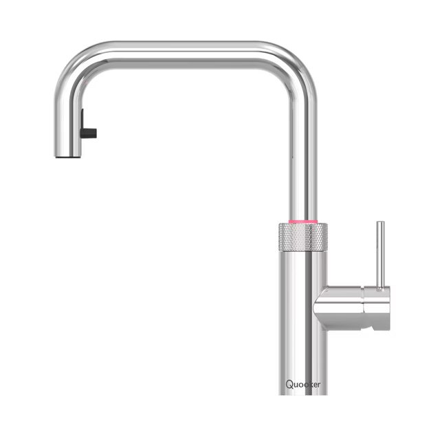 Quooker Combi+ Flex Square Boiling Water Tap COMBI+ FLEX SQUARE CHROME FXSCHR Chrome