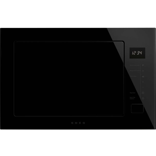 Smeg Musa Built In Microwave And Grill FMI225BI Black