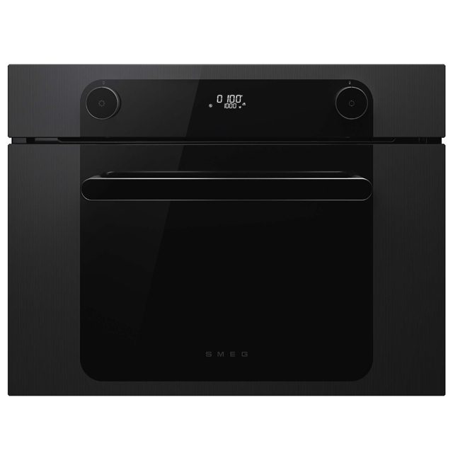 Smeg Musa Built In Combination Microwave SO4201M1BI Black