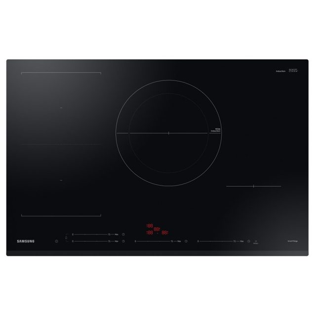 Samsung 80cm Series 5 Four Zone Flex Induction Hob NZ84C5047GK/1 Black
