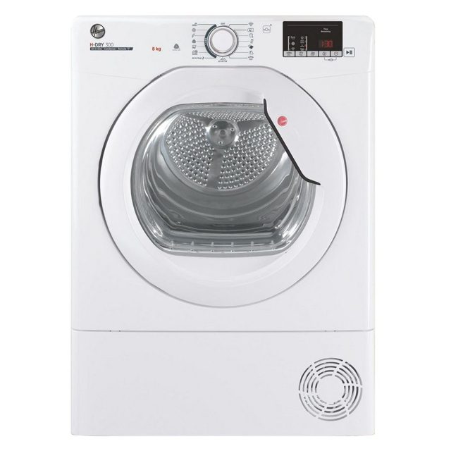 Hoover 8kg Condenser Tumble Dryer HLEC8DG White