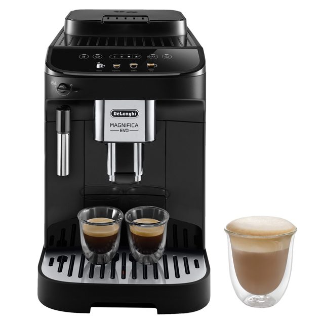 DeLonghi Freestanding Magnifica Evo Bean to Cup Coffee Machine ECAM290.21.B Black