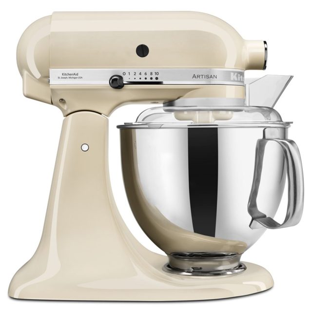 KitchenAid 175 Artisan Stand Mixer 4.8 Litre 5KSM175PSBAC Almond Cream