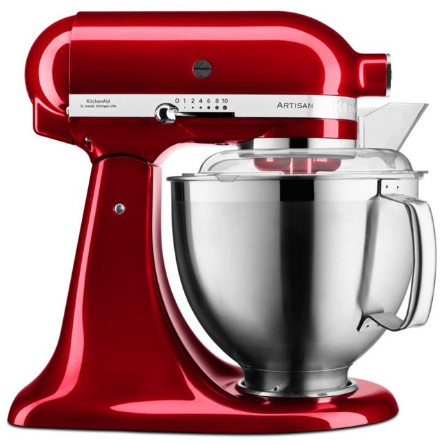 KitchenAid Artisan Stand Mixer 4.8 Litre 5KSM185PSBCA Candy Apple