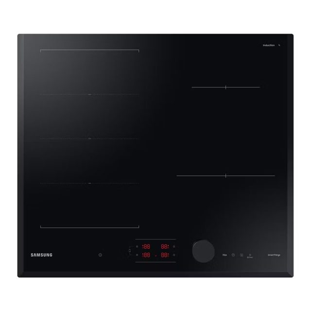 Samsung 60cm Four Zone Flex Induction Hob NZ64B6058KK Black