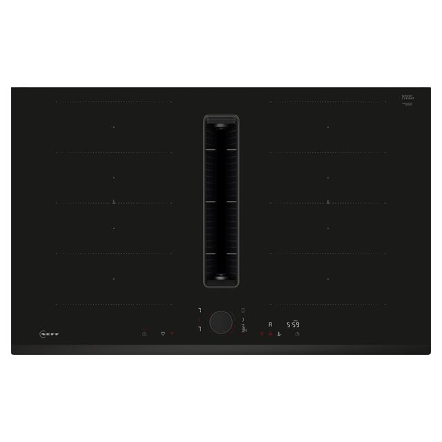 Neff 84cm N90 Air Venting Flex Induction Hob V68FUX4L0 Black