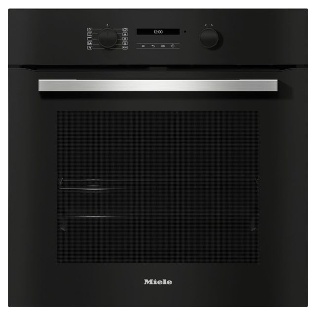 Miele Discovery Built In Pyrolytic Single Oven H2766-1BP Black