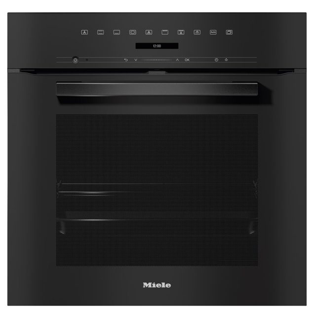 Miele VitroLine Pyrolytic Built In Single Oven H7260BPOBBL Black