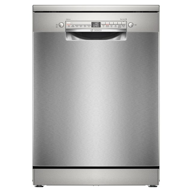 Bosch 60cm Series 2 Freestanding Dishwasher SMS2HVI06G Silver