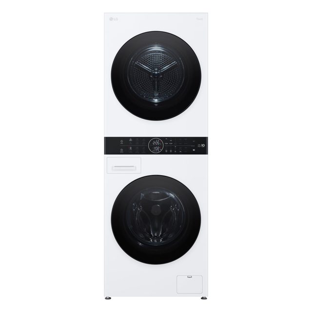 LG 12kg/10kg WashTower TurboWash Washer Dryer WT1210WWF White
