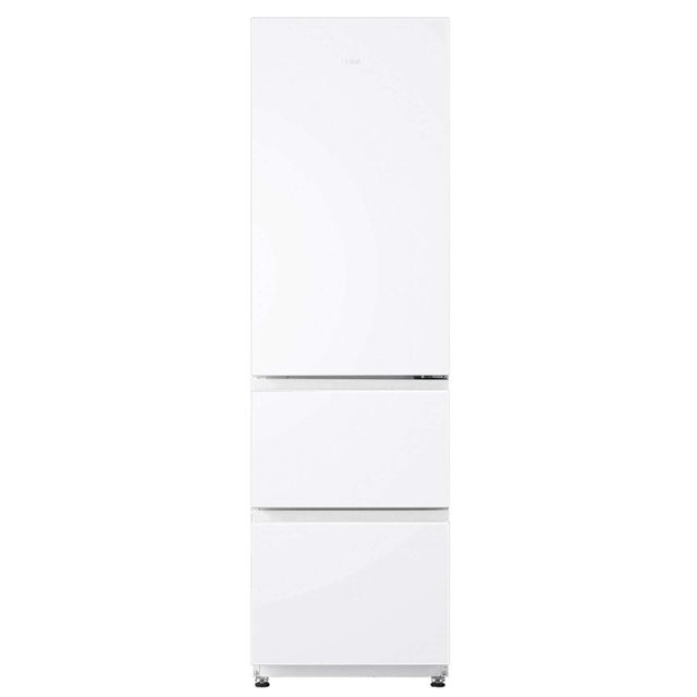 Haier 55cm Frost Free Fridge Freezer HTR3518ENMWK White
