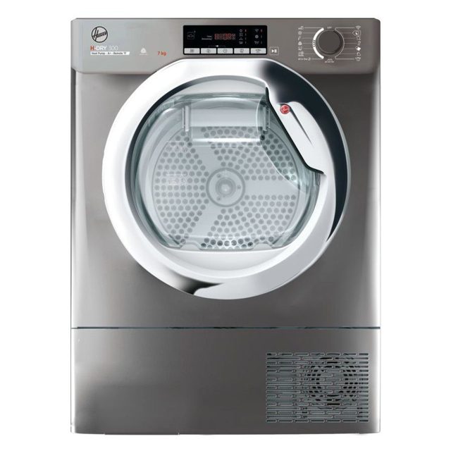 Hoover 7kg Integrated Heat Pump Condenser Tumble Dryer BATD H7A1TCER-80