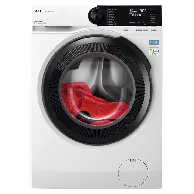 AEG Exclusiv 10kg Series 6000 Washing Machine 1400rpm LFR62144B White