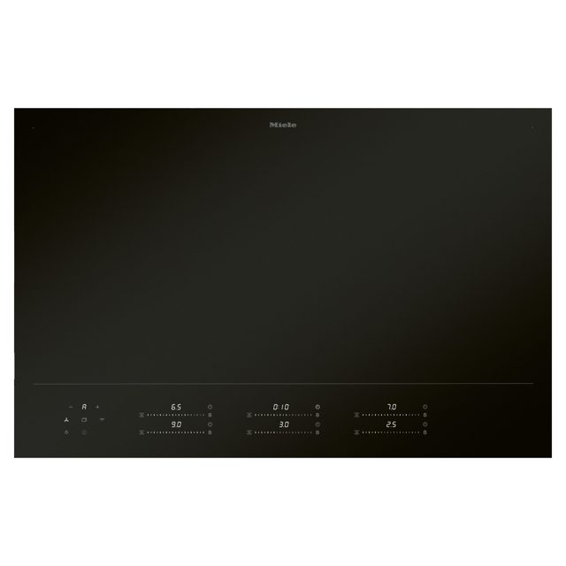 Miele 80cm Full Surface Induction Hob KM8685-2 FL MATTFINISH Matte Black