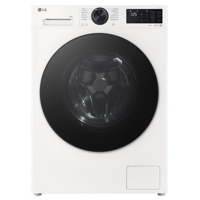 LG Series 5 AI Direct Drive 11kg 1400 Spin Washing Machine F4X5011TWB White