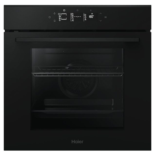 Haier Pyrolytic Multifunction Single Oven H6 ID25G3YTB2 Black