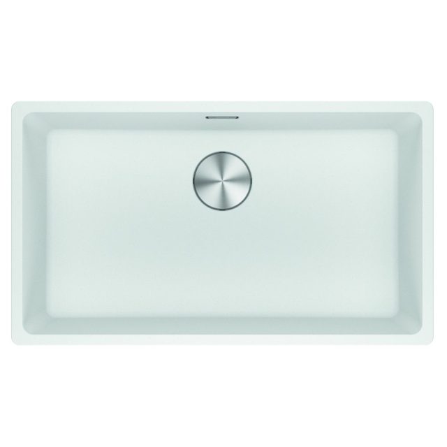 Franke Maris Fragranite Single Bowl Undermount Sink 125.0688.510 WHITE
