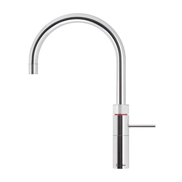 Quooker Round Boiling Water Tap 3 In 1 CHR Chrome