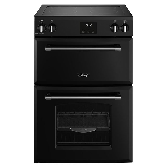 Belling Farmhouse 60cm Induction Mini Range Cooker 444411815 BLACK