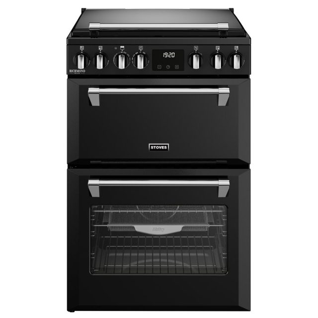 Stoves 60cm Dual Fuel Mini Range Cooker 444411844 Black