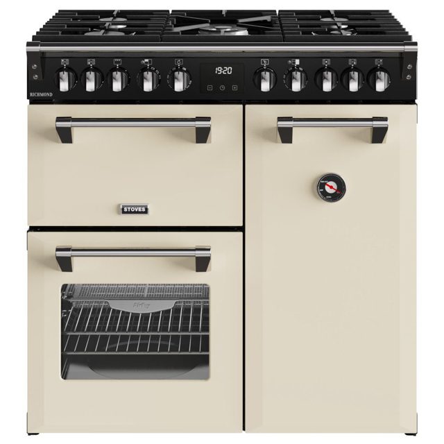 Stoves Richmond 90cm Dual Fuel Range Cooker 444411851 Cream
