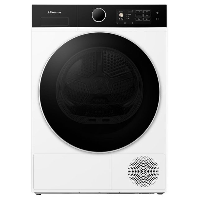 Hisense 10kg 5I Series Heat Pump Condenser Dryer DH5I104BWAB White