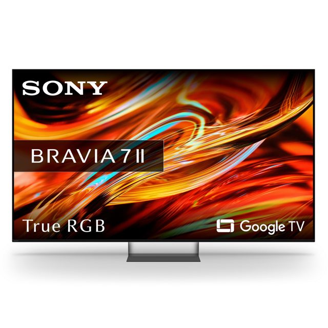 Sony 75 BRAVIA 7 II True RGB LED 4K Google TV with AI XR Processor K75XR75M2PB.UKA Black