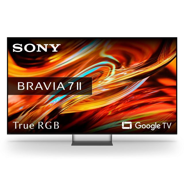 Sony 85 BRAVIA 7 II True RGB LED 4K Google TV with AI XR Processor K85XR75M2PB.UKA Black