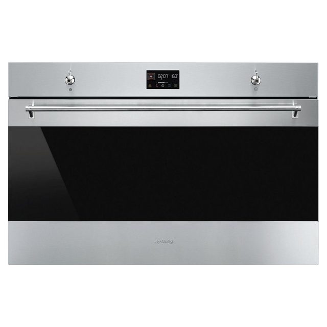 Smeg 90cm Classic Multifunction Single Oven SF9302TX Stainless Steel