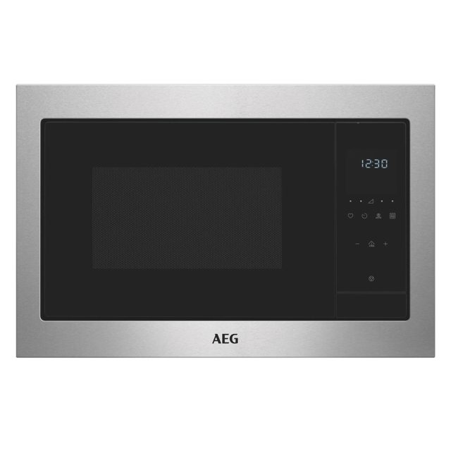 AEG Series 5000 Built-in Microwave & Grill For Tall Housing MSE2547DBM Stainless Steel