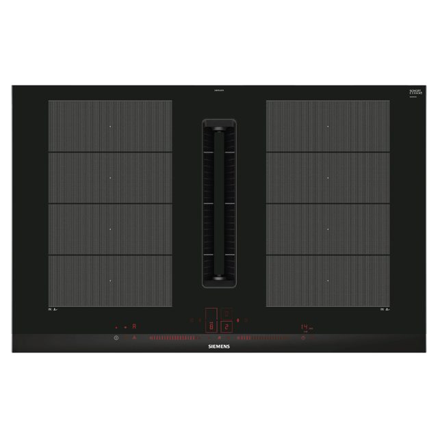 Siemens iQ700 80cm Air Venting Induction Hob EX875LX67E Black