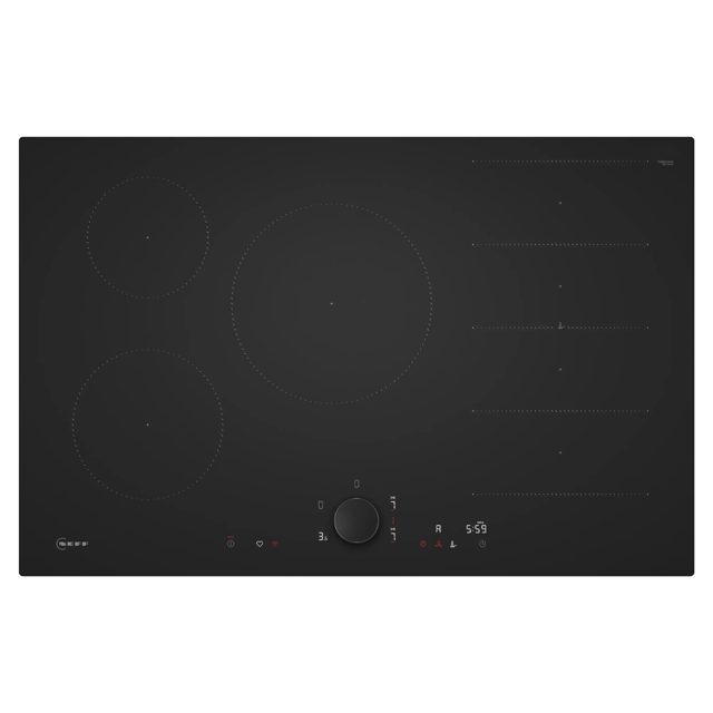 Neff N90 80cm Induction Hob T68NUV4A0 Matt Black