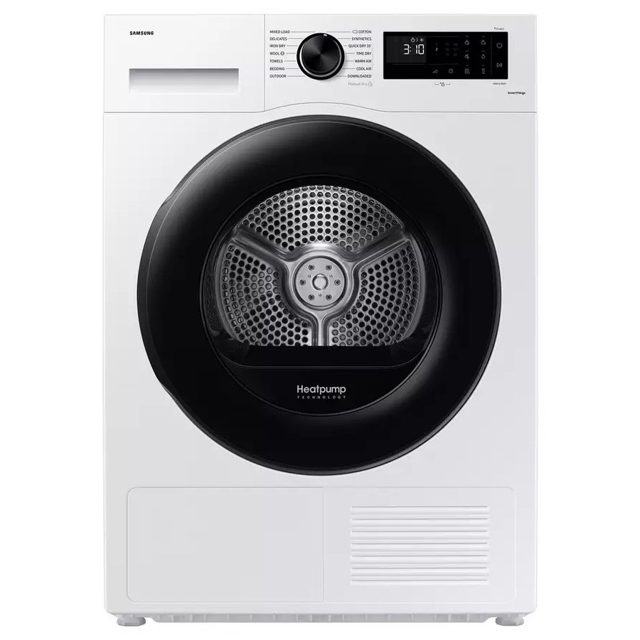 Samsung 8kg Series 5 OptimalDry Smart Heat Pump Tumble Dryer DV80CGC0B0AEEU White